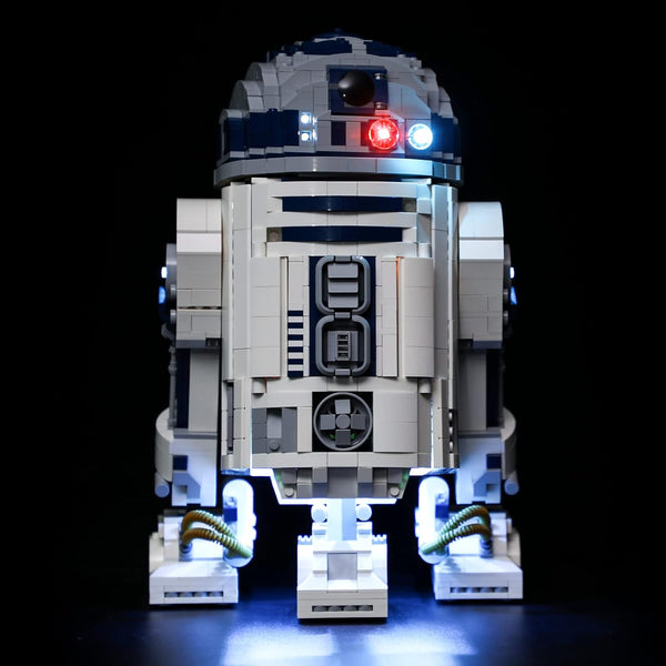 BRIKSMAX LED Lighting Kit for R2-D2 - Compatible with Lego 75308 Building Blocks Model