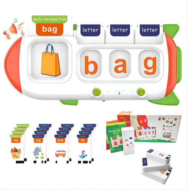 Talking Flash Cards for Toddlers 2-5, Sight Words Game, Montessori Educational Speech Therapy Toy for Age 3-8