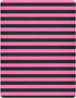 Pigsaly 27x39 Inch Crib Sheets Hot Pink Black Stripe Baby Sheet for Standard Crib Mattress Boys Girls Toddler Bed