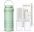 Sologromono 22oz Portable Breastmilk Cooler Bottle, Stainless Steel Breast Milk Chiller, 360 Total