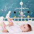 TuiVeSafu Baby Musical Crib Mobile with Hanging Rotating Toys,Infant Bed Decoration for Newborn Boys and Girls