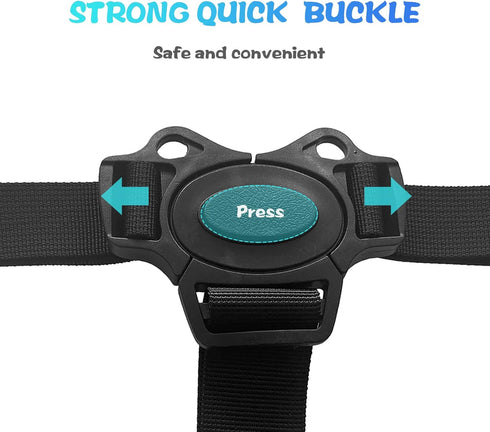 XSWNGXX 3 RUSUO Belt,Baby Safety Belt Adjustable Point Harness Baby High Chair Straps Seat Belts for Child Kid Stroller