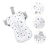 YOSADIER Newborn Bath Support Pad Adjustable Non-Slip Floating Cushion for Baby Bathing Breathable Mesh Mat for Infant