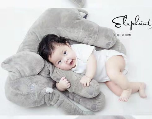 24 Inch Ryttir Fuzzy Large Elephant Stuffed Animal, Soft Stuffed Elephants Plush Toy Newborn Gift, Funny Elephant Gifts