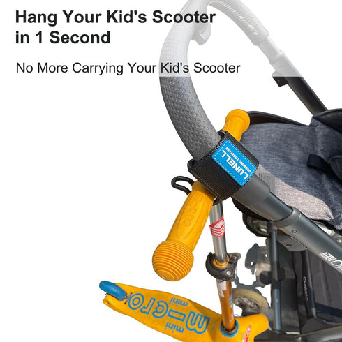 Generic LUNELL Stroller Hook Strap for Kids Scooter and Diaper Bag Universal Stroller Accessory