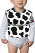 Bibs Cute Baby Stuff - 2 Packs for 6-24 Months, Waterproof Washable Fabric