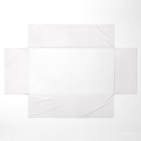 Solid White Crib or Toddler Bed Dust Ruffle - Mix & Match