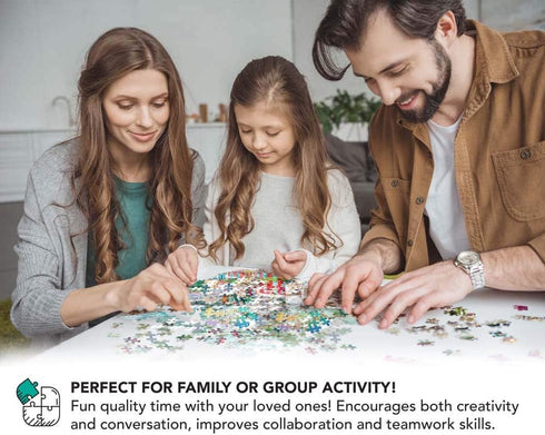 Lake Como Jigsaw Puzzle - 500 Pieces - Italy Puzzle for Adults and Teens - Family Game Night