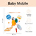 Solar System Mobile for Crib, Space Mobile Planet Mobile for Boys Girls, Baby Crib Mobile Nursery Mobile for Kids