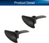 2 3.18mm 35mm 2PCS Heyiarbeit RC Boat Propeller Blades, Hole, Diameter, Plastic, CCW, Black