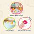 B. toys Animal Bath Squirts - 9 Water Squirts for Baby Bath, Water Play Tub Toys for Babies 10 Months +