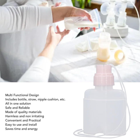 BTSEURY 100ml Breastfeeding Aid Device, Supplemental System Breastfeeding Assist Device, Auxiliary Breastmilk