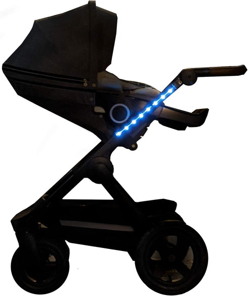 Strollbright LED Walking Light for Baby Strollers - Long Lasting Safety Light -