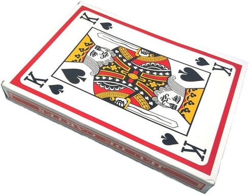Warmtree 5"X7" Jumbo Playing Cards, Giant Deck Poker