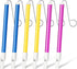 Civaner 6 Pcs Slide Whistle for Kids & Adults, Musical Instrument Toy, Educational Games, Birthday Gifts, Blue Yellow