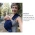 Summer Swimming CUBY Water Baby Sling Carrier Lightweight Breathable Mesh Baby Wraps Carrier Adjustable Ring Sling