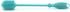 Chicco 9.5” Silicone Bottle Brush - Food-Grade Bristles, Teal, Dishwasher Safe
