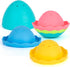 7-Piece ArtCreativity Easter Egg Stacking Bath Toy for Toddlers Nesting Egg Mold Free Bath Toy with Drainage Holes Baby