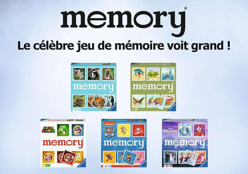 Dinosaur Memory Game by Ravensburger - Fun Brain Teaser for Kids 3+, Easy to Learn Family Activity