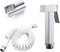 FINLIX Handheld Bidet Sprayer for Toilet, Chrome Portable Cloth Diaper Sprayer Set Brass
