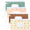 Cecliy 4 Pack Baby Wipe Dispenser, Reusable Portable Wipe Holder, Refillable Wet Wipes