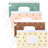 Cecliy 4 Pack Baby Wipe Dispenser, Reusable Portable Wipe Holder, Refillable Wet Wipes