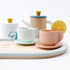Set Set PairPear Wooden Tea for Little Girls, Wooden Toys Toddler Tea Play Kitchen Accessories for Kids Tea Party