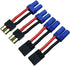 2 Pairs RC LiPo Battery Connector Adapter for Lipo Battery Plug to EC5 Male Female on ESC Charge