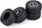 Tbest RC Tires Rubber, Crawler Tires for 1:16 RC Car Accessory