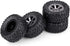 Tbest RC Tires Rubber, Crawler Tires for 1:16 RC Car Accessory