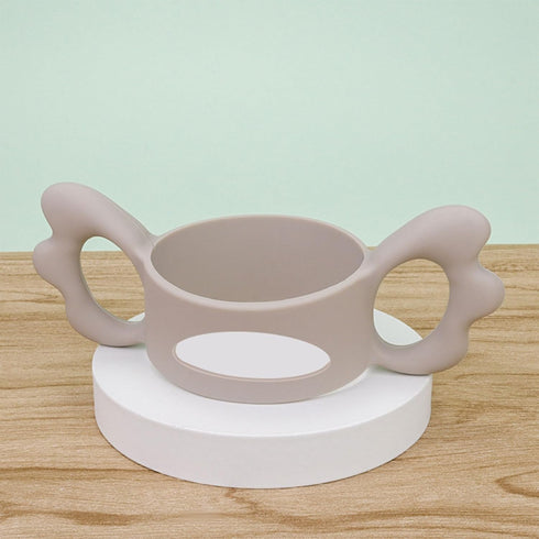 TNNOKL Food Grade Silicone Transitional Cup Handles for Milk Bottles Baby Feeding Bottle Trainer