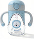 Bunnytoo Baby Sippy Cup with Weighted Straw for Infants 6-12 Months, 8oz