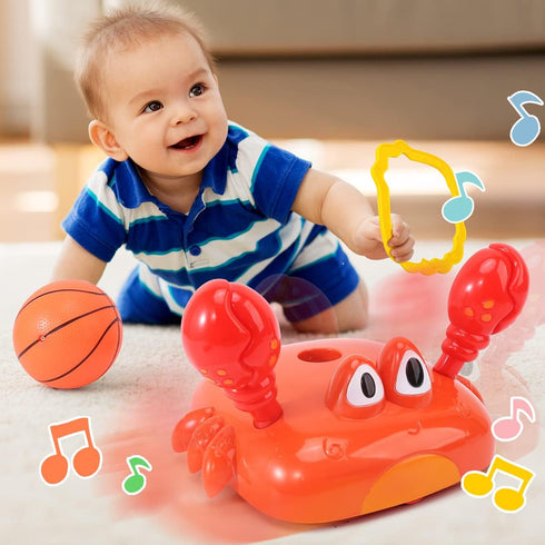 Toddler Basketball Hoop, 2 in 1 Sports Toy Set for Kids with Ring Toss Game