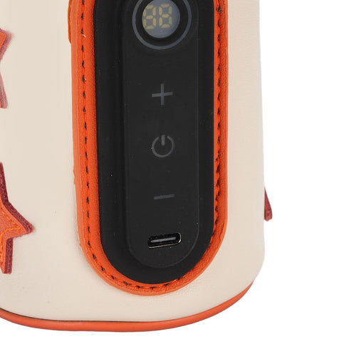Kikumi 10W 26 Insulated Lid for Milk Bottles Stable Constant Heating Portable Portable Lid with Digital Display