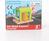 HANQIANN Pack Set,Wooden 3 Wooden Car Wash Station with Train Truck,Expansion Compatible with Railway Train Toy Train
