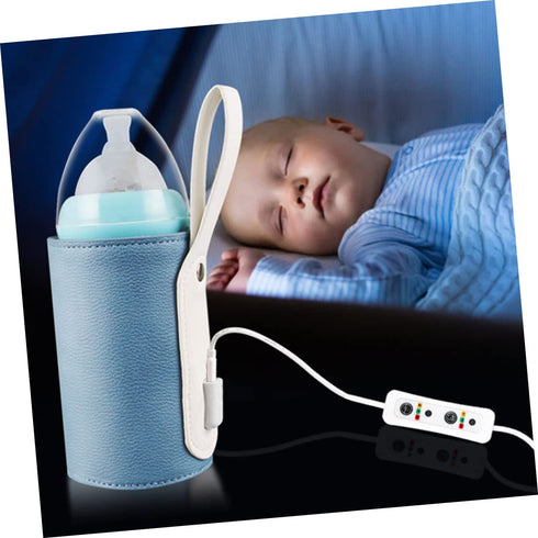 SUPVOX Warmer Portable USB Bottle Warmer Go Convenience Temperature Control Lightweight and Compact Design for Indoor