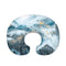 Hechitok Blue Marble Nursing Pillow Cover, Premium Quality Soft Breast Feeding Pillow Covers