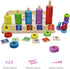Lydaz Montessori Math Manipulatives Toys - Kids Wooden Number Blocks for Kindergarten Learning Education Toy