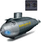 GoolRC Mini RC Submarine for, 2.4G 6CH Remote Control Boat Remote Control