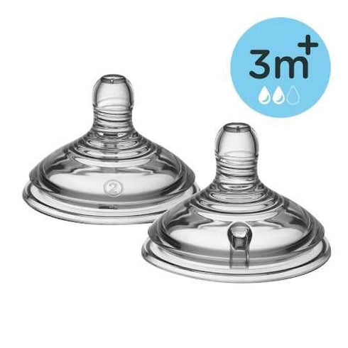 Tommee Tippee Medium Flow Teats - Perfect for Feeding