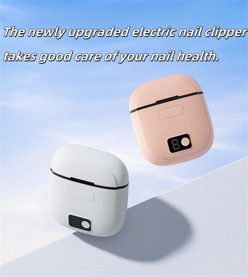 WFGLH Pink, Small Household Electric Nail Clipper, Precision Electric Nail Clipper, Fast Charging for Long Battery