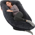 cauzyart Pregnancy Pillows for Sleeping U-Shape Full Body Pillow and Maternity Support -