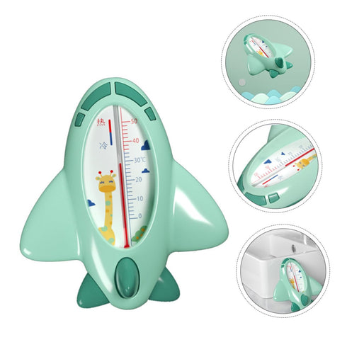 Toddmomy Cartoon Plane Bath Thermometer - Accurate Water Temperature Reading