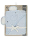 Rene Rofe Baby Woven Terry Elephant Hooded Towel - Blue, one Size