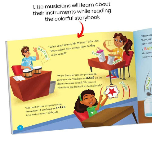 hand2mind DIY Music Maker Science Lab, Build Your Own Instrument Ocean Drum, Pan Flute, STEM Music Toy, Science