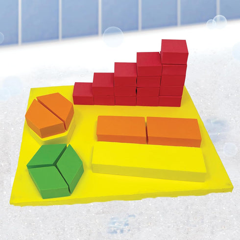 Stem Discovery Blocks Educational Bath Toy, STEM Blocks Tower Blocks, Pool Toy for Science Museums and Children's
