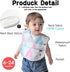 Plie 6-24 Waterproof Bibs for Girl or Boy, SuperBib Baby and Toddler for Months, Essential Must Have for Eating