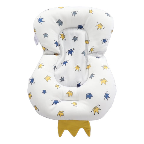 Hamwesh 0-12 Baby Bath Cushion, Soft Breathable Bathtub Seat for Months with Nonslip Quick Dry Design Skin Friendly