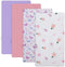 Newvenper Crib Sheet for Boys and Girls, Super Soft Microfibre Crib Sheet Set,