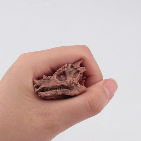 11PCS Set LC JoyCre Realistic Mini Dinosaur Bones T-rex Skull for Sandbox Kids Toys Carnotaurus Velociraptot